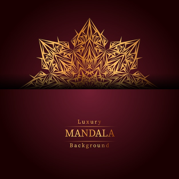 Luxury ornamental mandala  background