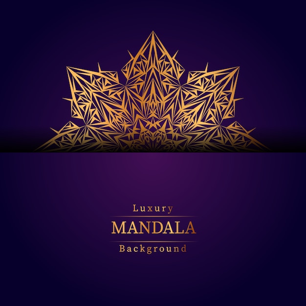 Luxury ornamental mandala  background