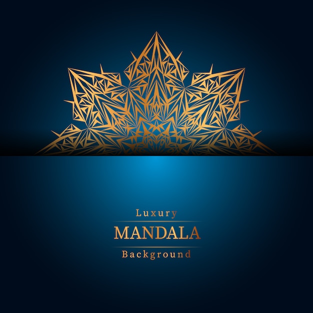 Luxury ornamental mandala  background