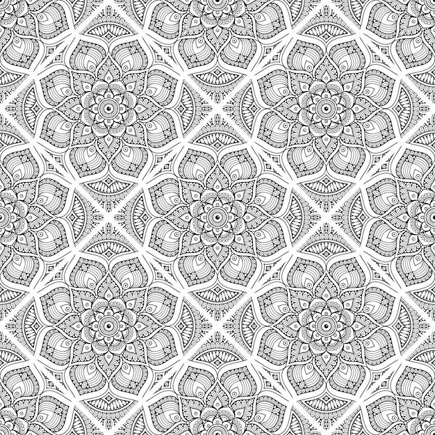 Luxury ornamental mandala background