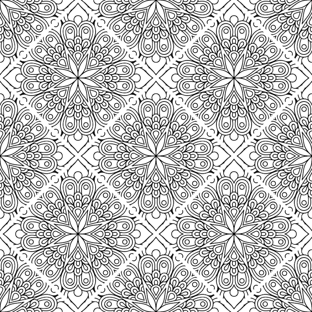 Luxury ornamental mandala background