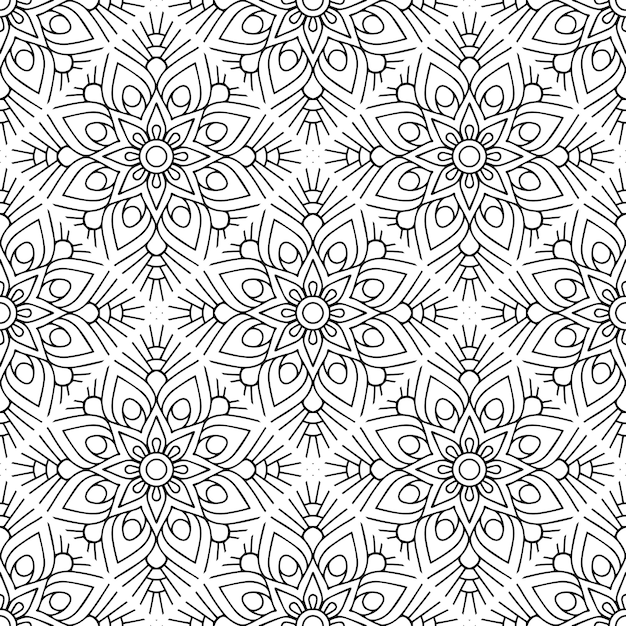 Vector luxury ornamental mandala background