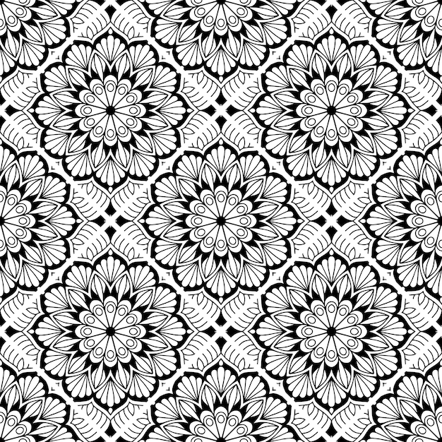 Luxury ornamental mandala background