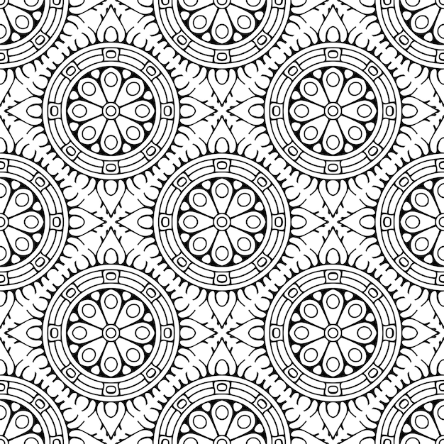 Vector luxury ornamental mandala background