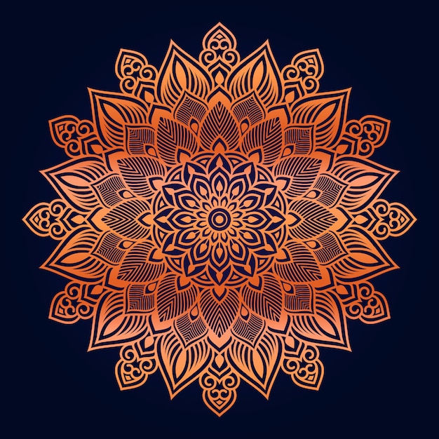 Luxury ornamental mandala background  