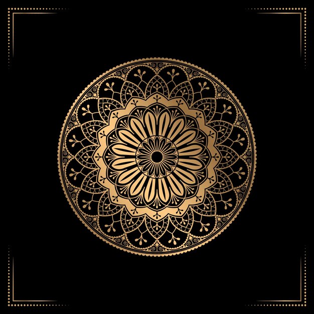 Luxury Ornamental Mandala Background