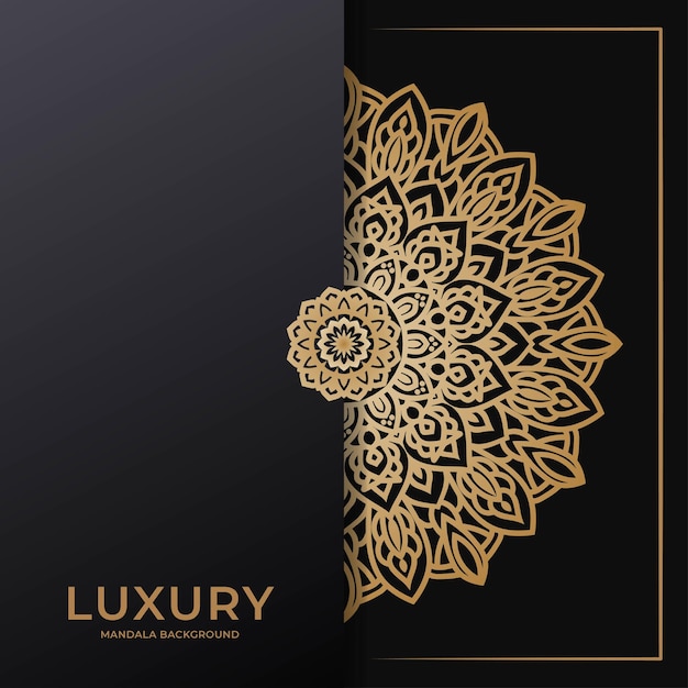 Luxury ornamental mandala background