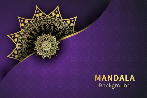 Luxury ornamental mandala design background design