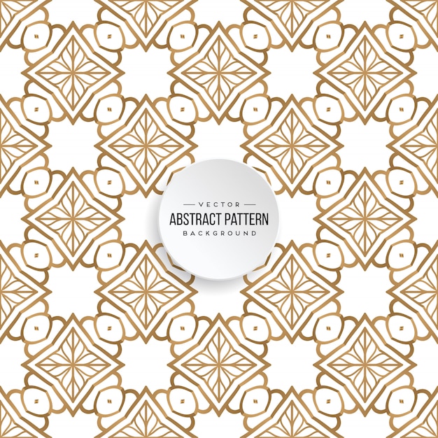 Luxury ornamental mandala design background in gold color