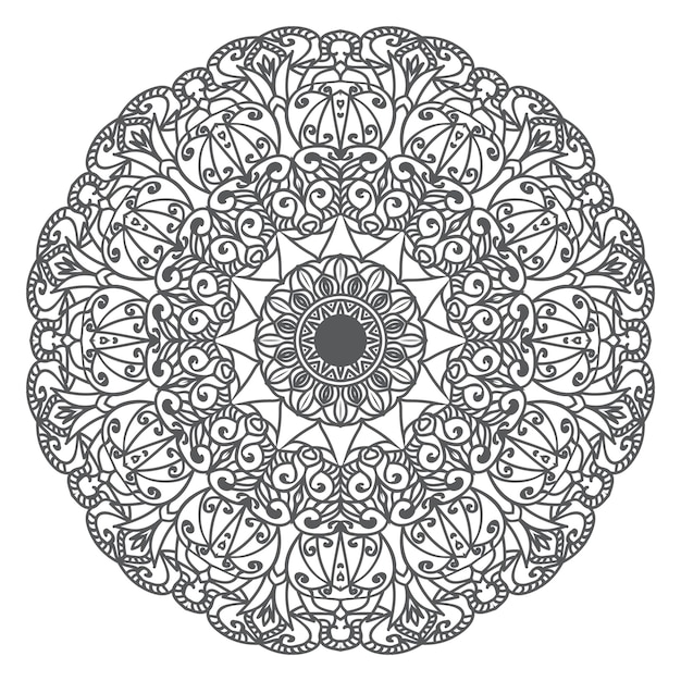 Luxury ornamental mandala design background template