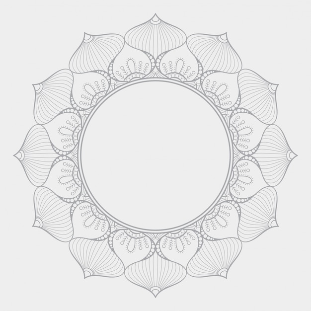 Luxury ornamental mandala design background