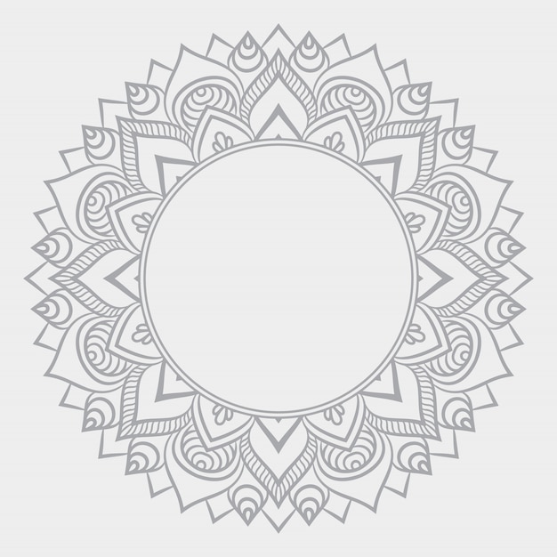 Luxury ornamental mandala design background