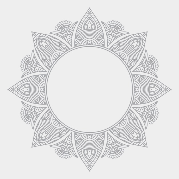 Luxury ornamental mandala design background