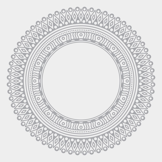 Vector luxury ornamental mandala design background