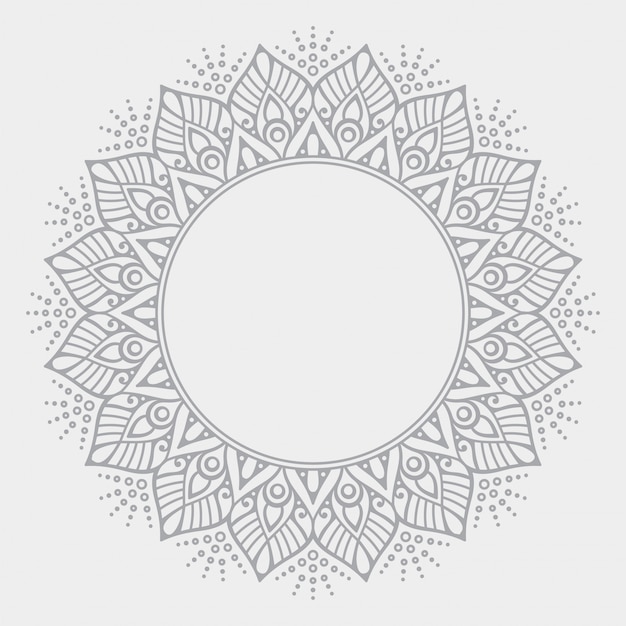 Luxury ornamental mandala design background