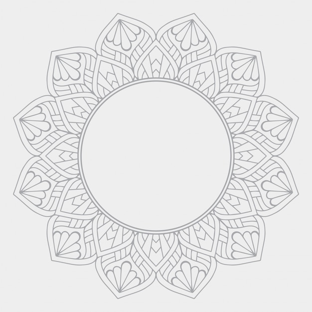 Luxury ornamental mandala design background