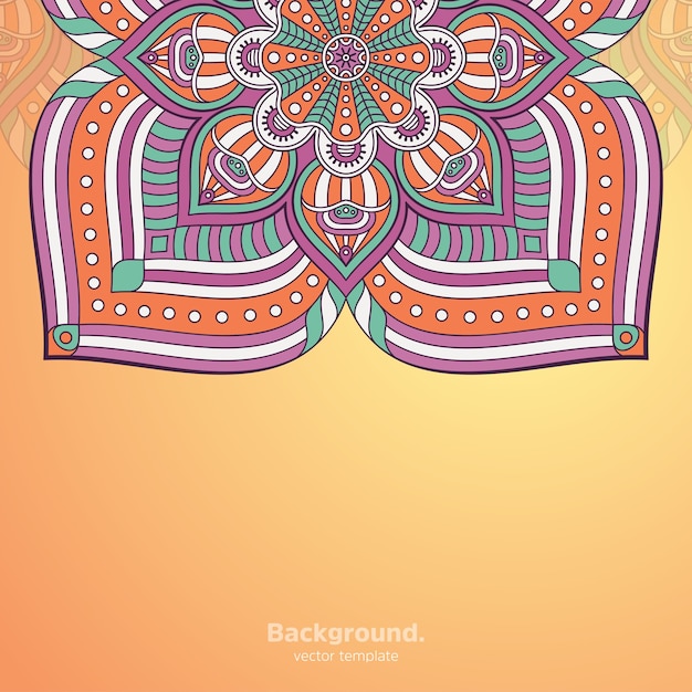 Luxury ornamental mandala design background 