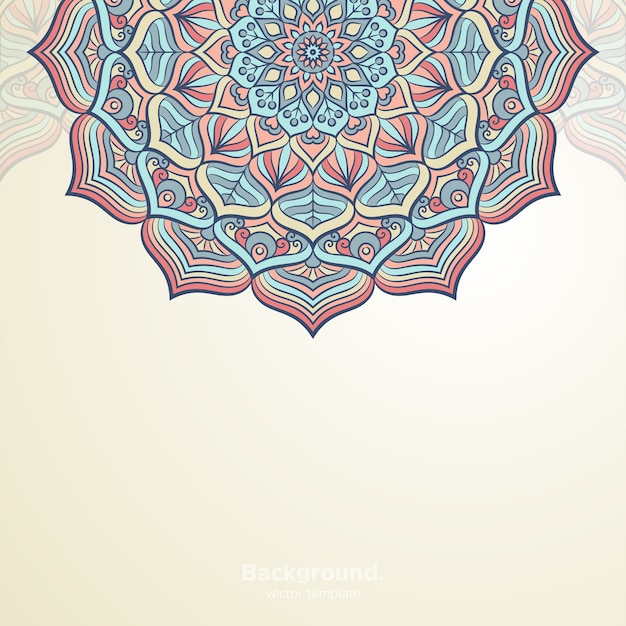 Luxury ornamental mandala design background 