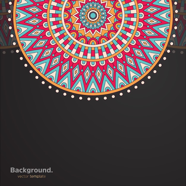 Luxury ornamental mandala design background 