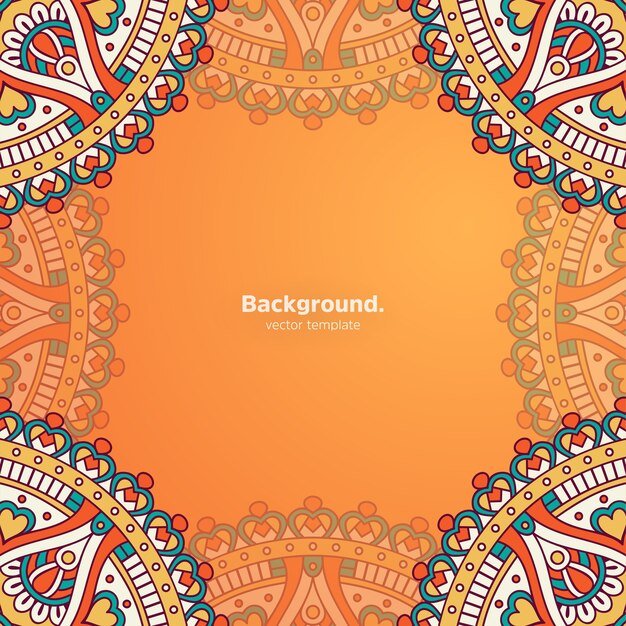 Luxury ornamental mandala design background