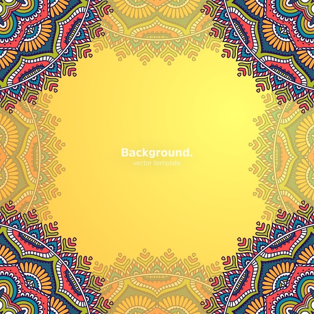 Luxury ornamental mandala design background