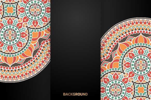 Luxury ornamental mandala design background