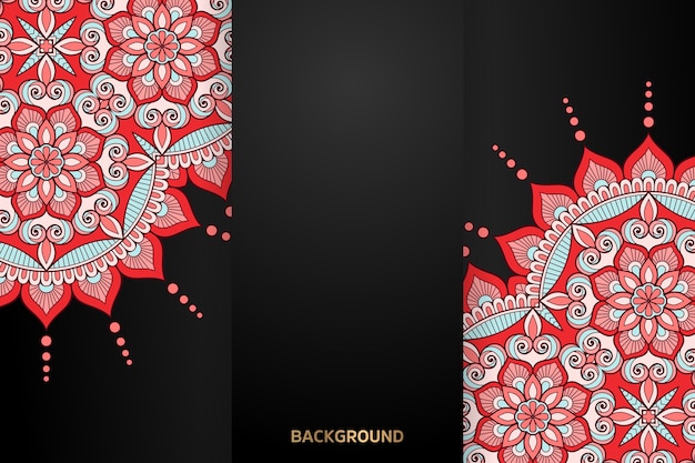 Luxury ornamental mandala design background