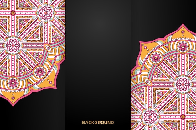 Luxury ornamental mandala design background