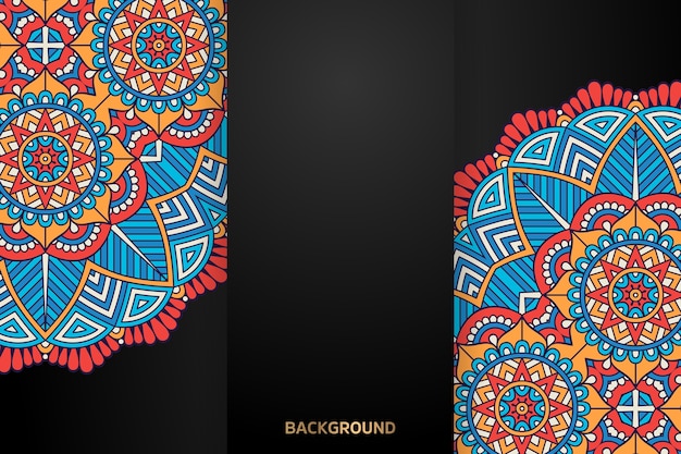 Luxury ornamental mandala design background