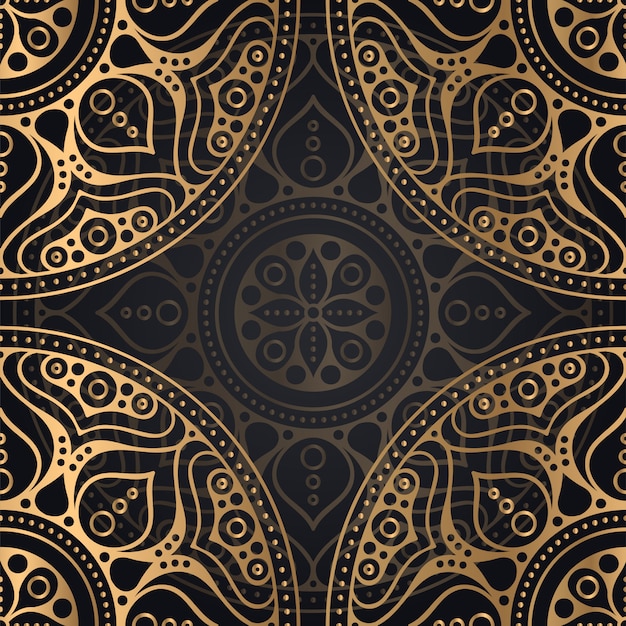 Luxury ornamental mandala design background