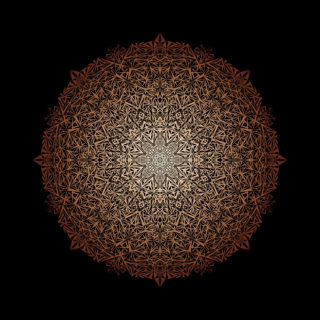 Luxury ornamental mandala design background