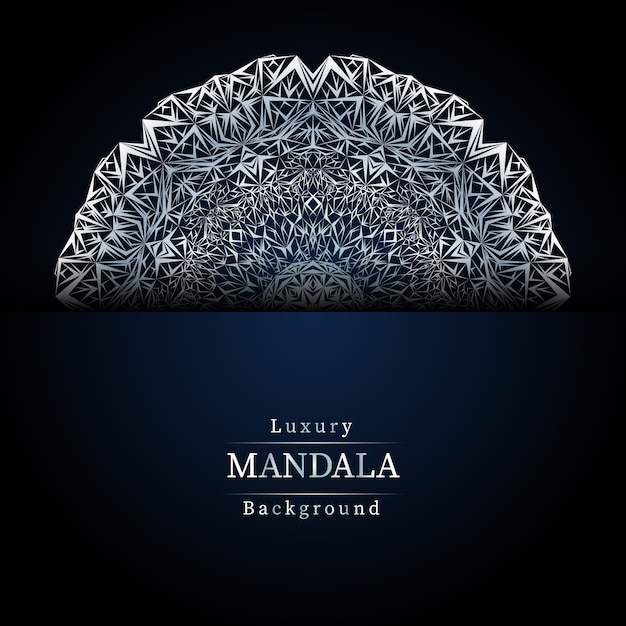 Mandala ornamentale di lusso design sfondo