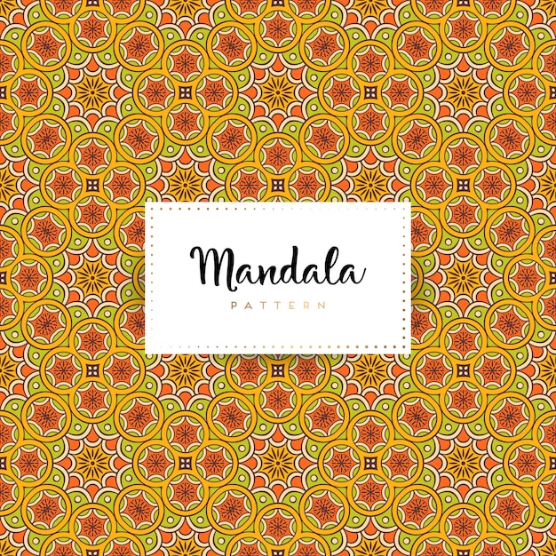 Luxury ornamental mandala design background