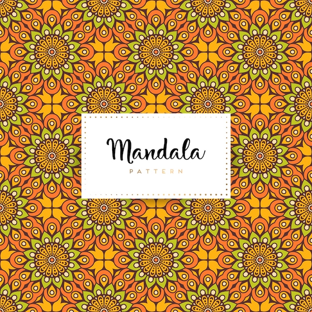 Luxury ornamental mandala design background