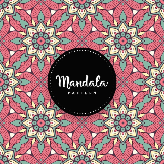 Vector luxury ornamental mandala design background