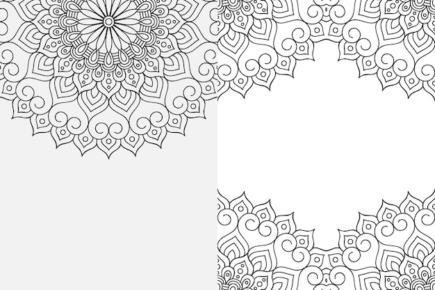 Luxury ornamental mandala design background