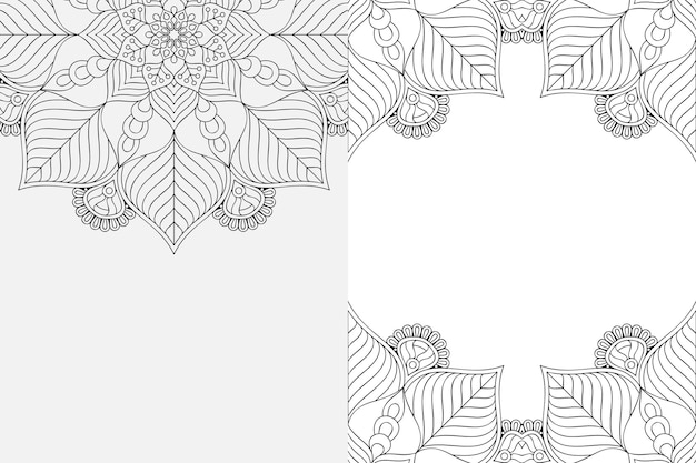 Luxury ornamental mandala design background