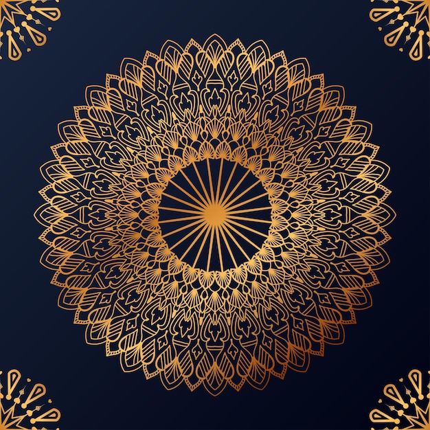 Luxury ornamental mandala design background