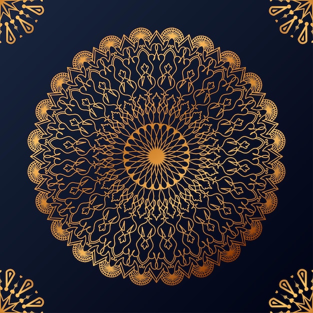 luxury ornamental mandala design background