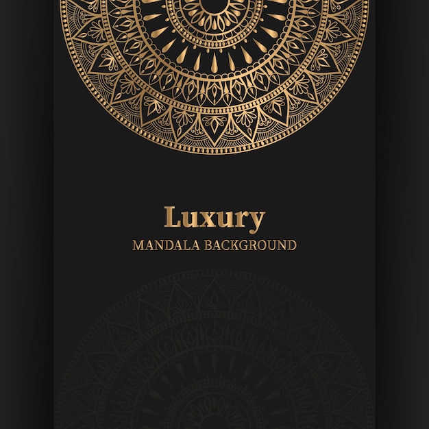 Luxury ornamental mandala design background