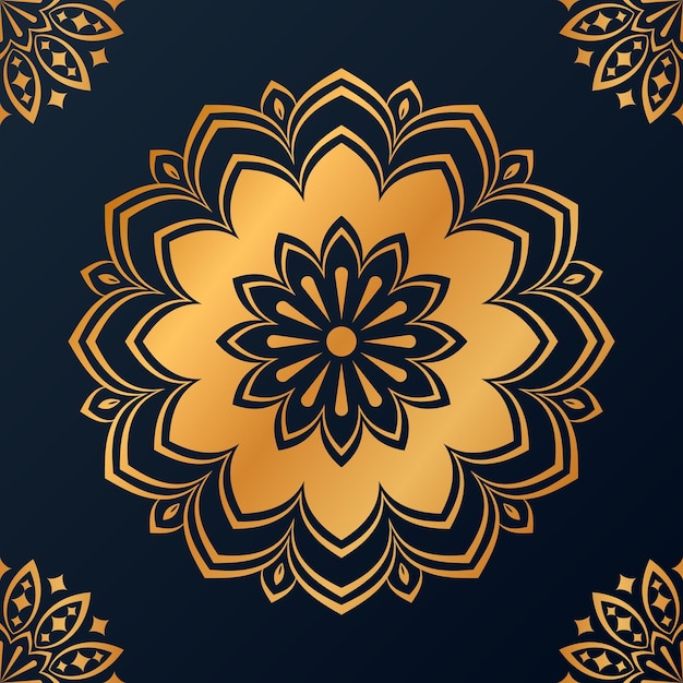 Luxury ornamental mandala design background