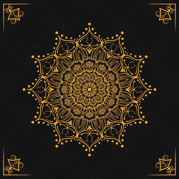 Luxury Ornamental Mandala Design Background