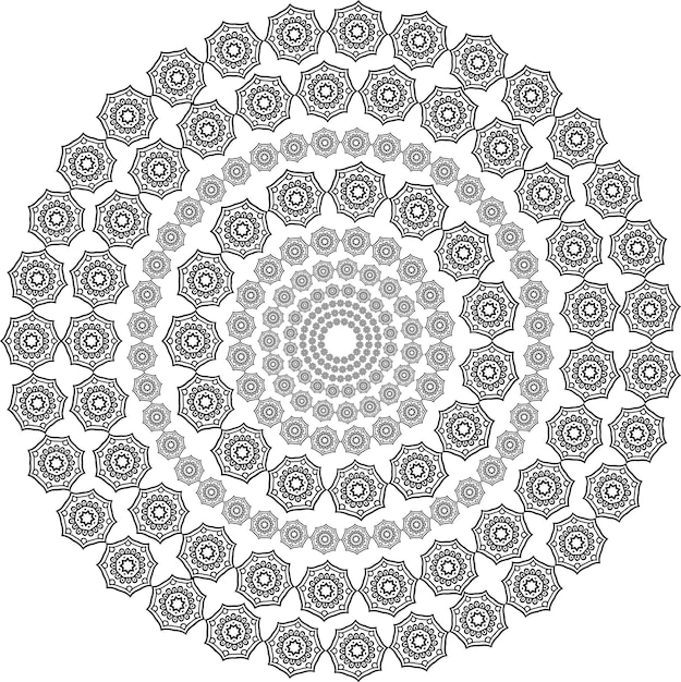 Luxury ornamental mandala design background