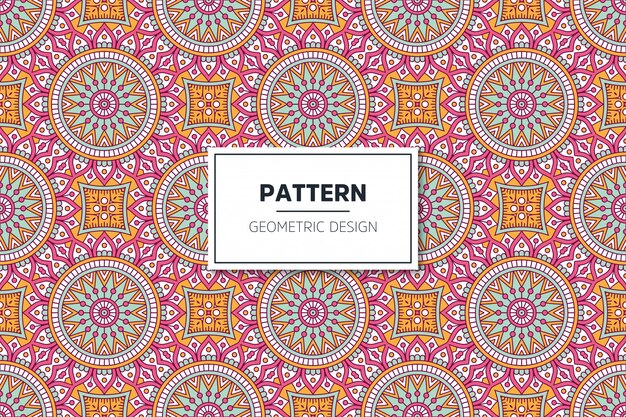 Luxury ornamental mandala design seamless pattern  