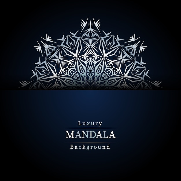 Luxury ornamental mandala design