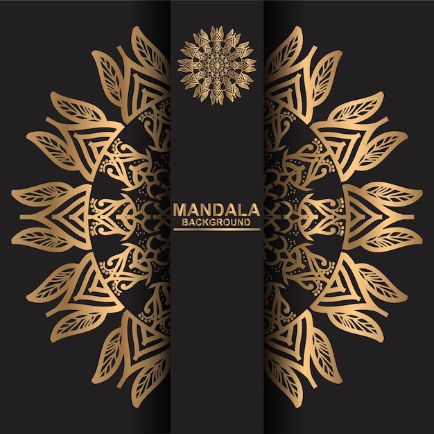 Luxury ornamental mandala design