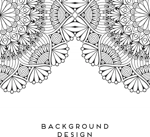 Luxury ornamental mandala illustration 