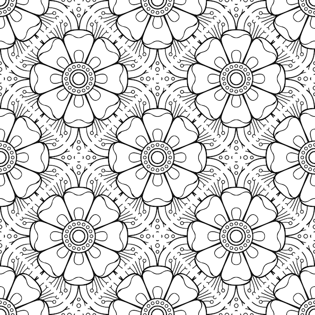 Luxury ornamental mandala pattern background