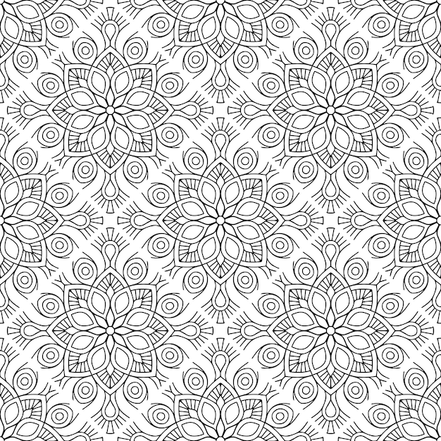 Luxury ornamental mandala pattern background