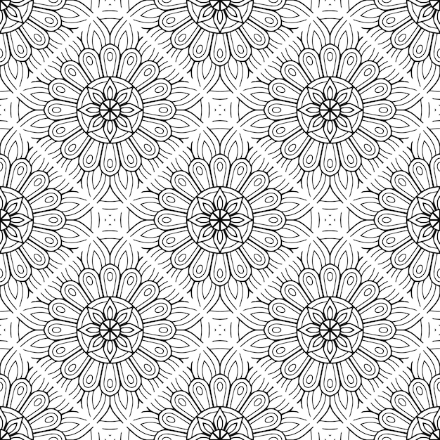 Luxury ornamental mandala pattern background